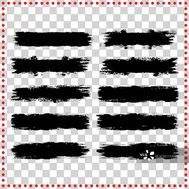 粗糙叠加的脏污设计元素合集图片素材