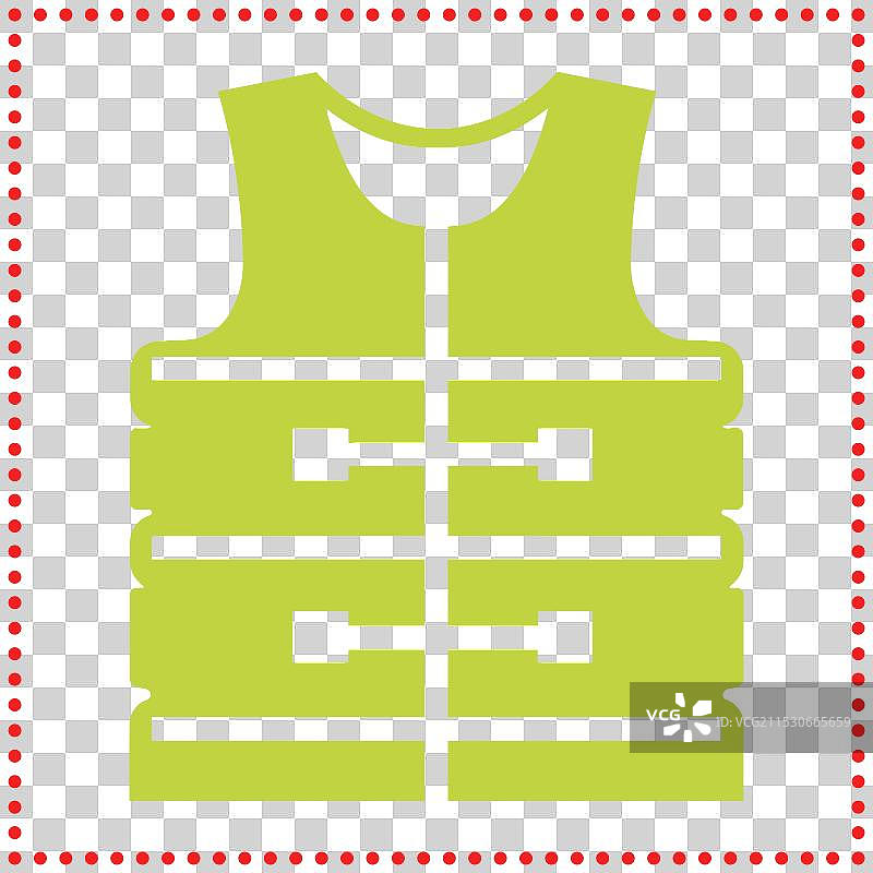 一组详细的剪影展示多彩的效果图片素材