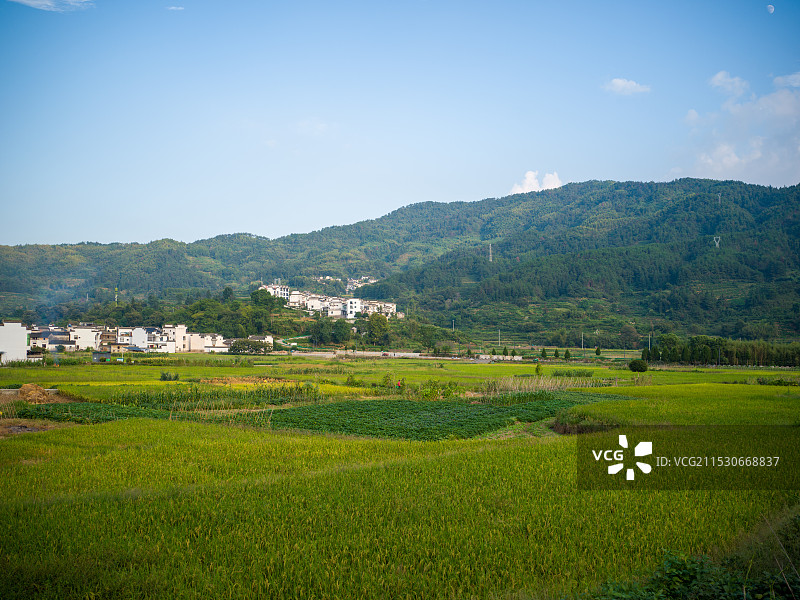 皖南徽派村落：宏村、呈坎、西递图片素材
