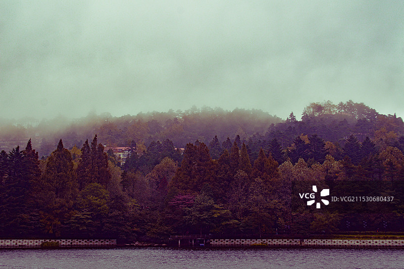 如梦湖图片素材