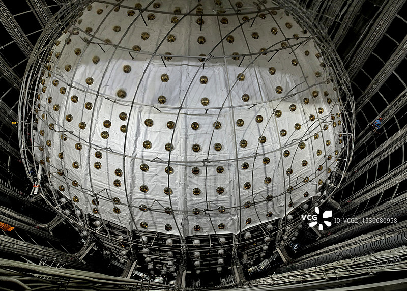 地下岩层700米深处的中微子实验站图片素材