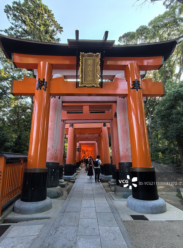 伏见稻荷大社图片素材