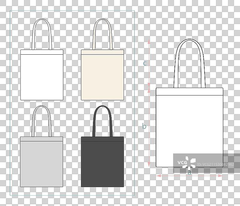 帆布购物袋图片素材