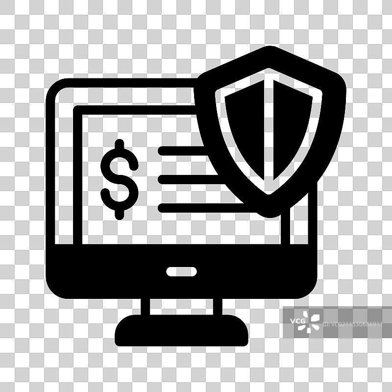 金融数据安全银行账户保护图片素材