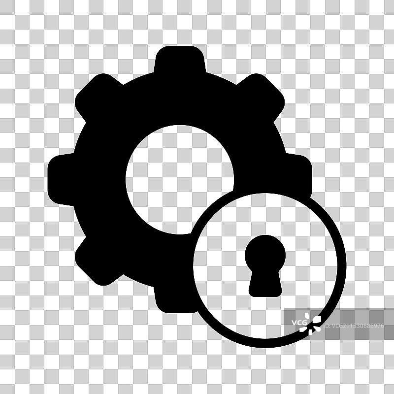 可编辑的安全图标，随时可用图片素材