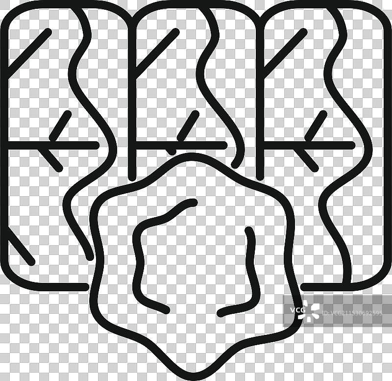 三张带有安全芯片的信用卡图片素材