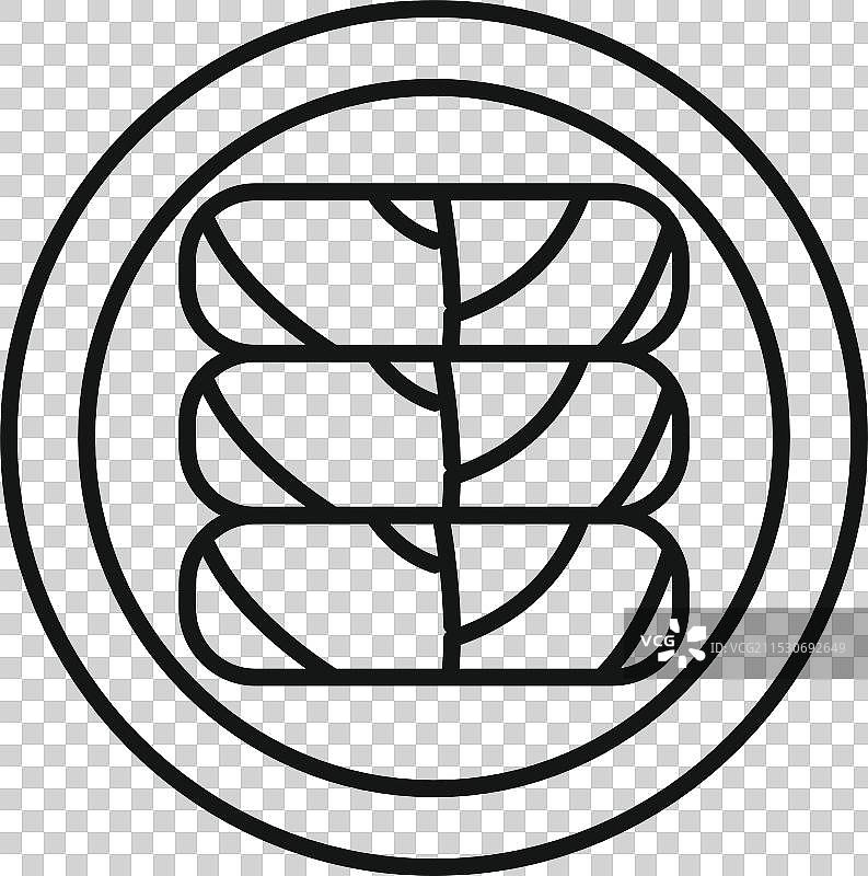 盘子上的土耳其甜点巴克拉瓦与薄面团图片素材