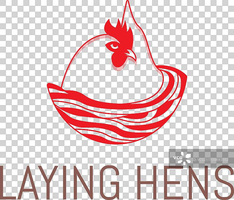 蛋鸡标志图像图片素材