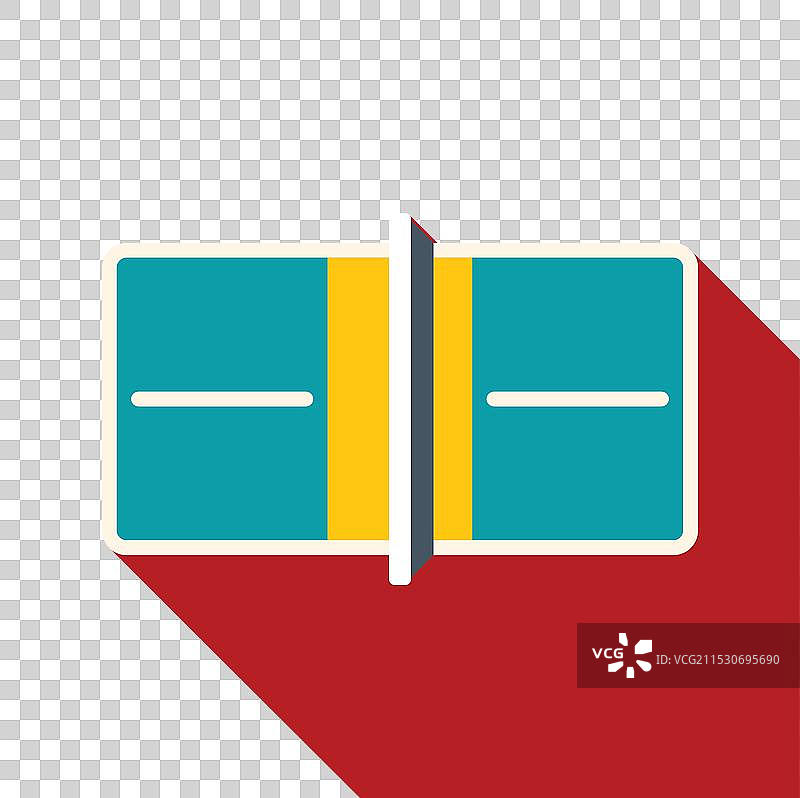 乒乓球桌的顶部视图，显示网和标记。图片素材