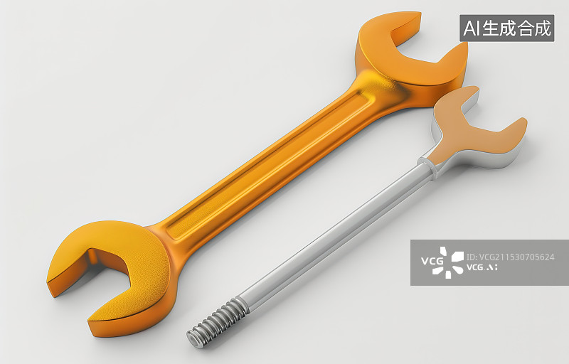 【AI数字艺术】扳手背景图片素材