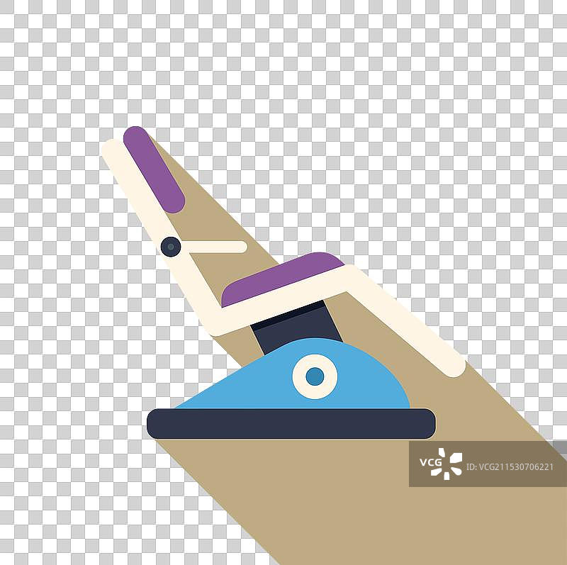 现代可调节医疗检查椅图片素材