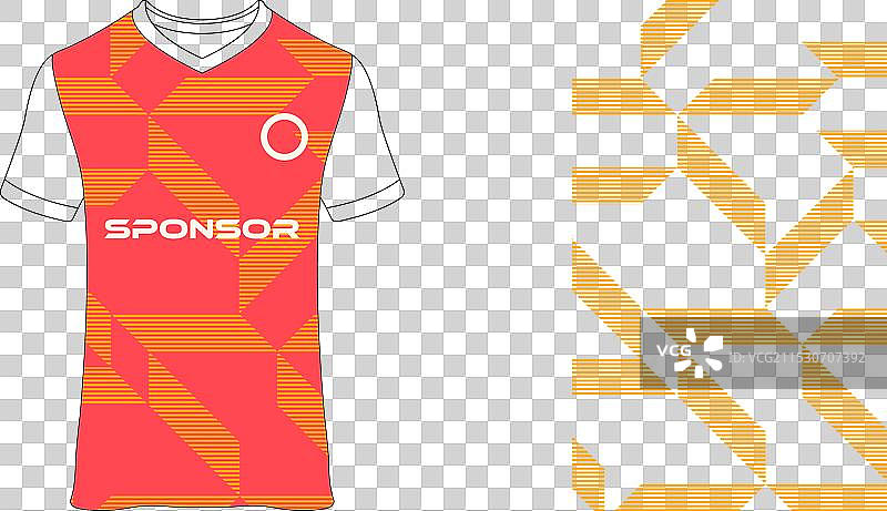 运动T恤球衣设计概念图片素材