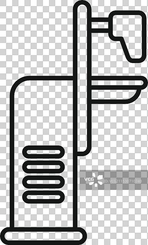 X光机进行荧光透视检查图片素材