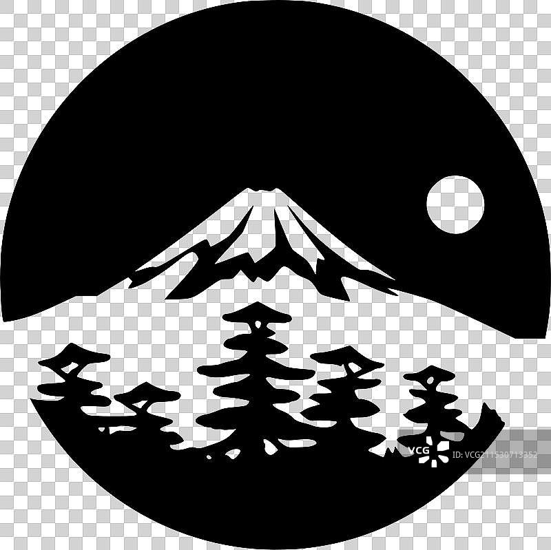 黑白孤立图标图片素材