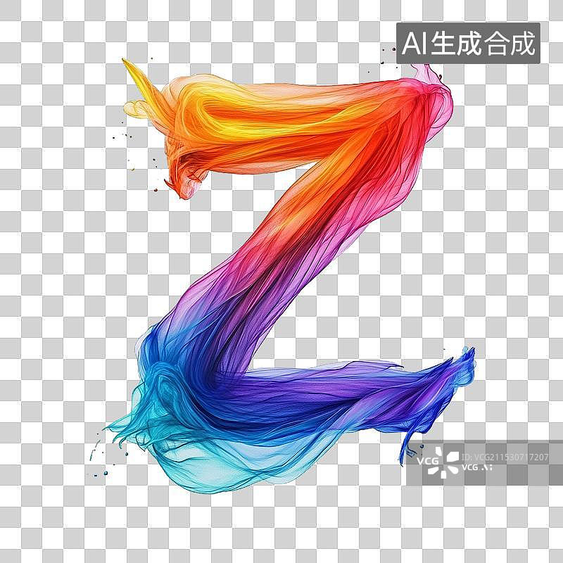 【AI数字艺术】字母Z图片素材
