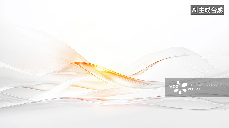 【AI数字艺术】白色丝绸布料轻盈飘动背景图片素材