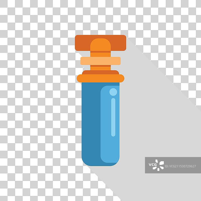 更换旧的蓝色水过滤器滤芯图片素材