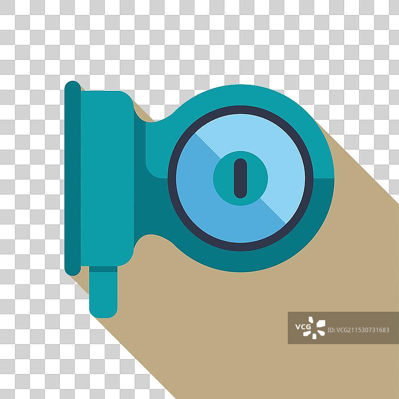 水表图标显示测量仪表和图片素材