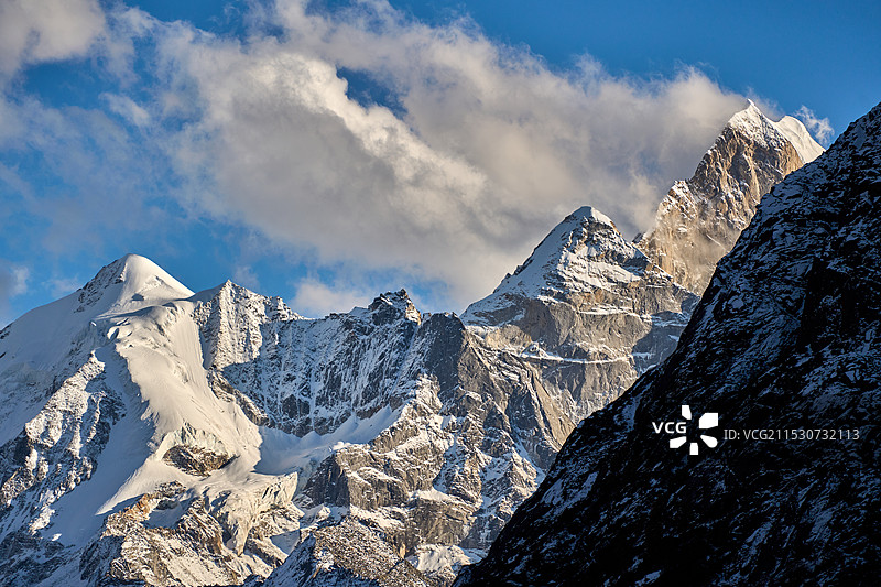 四姑娘山的秋日组图（二）图片素材