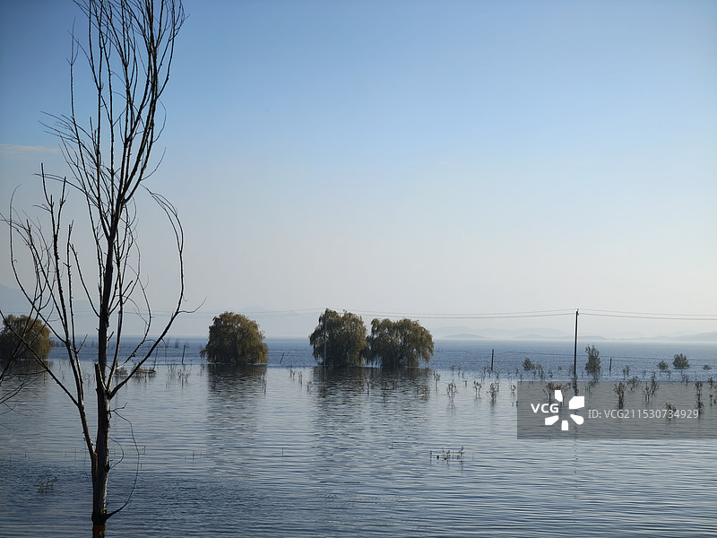 在密云，我看到了海图片素材