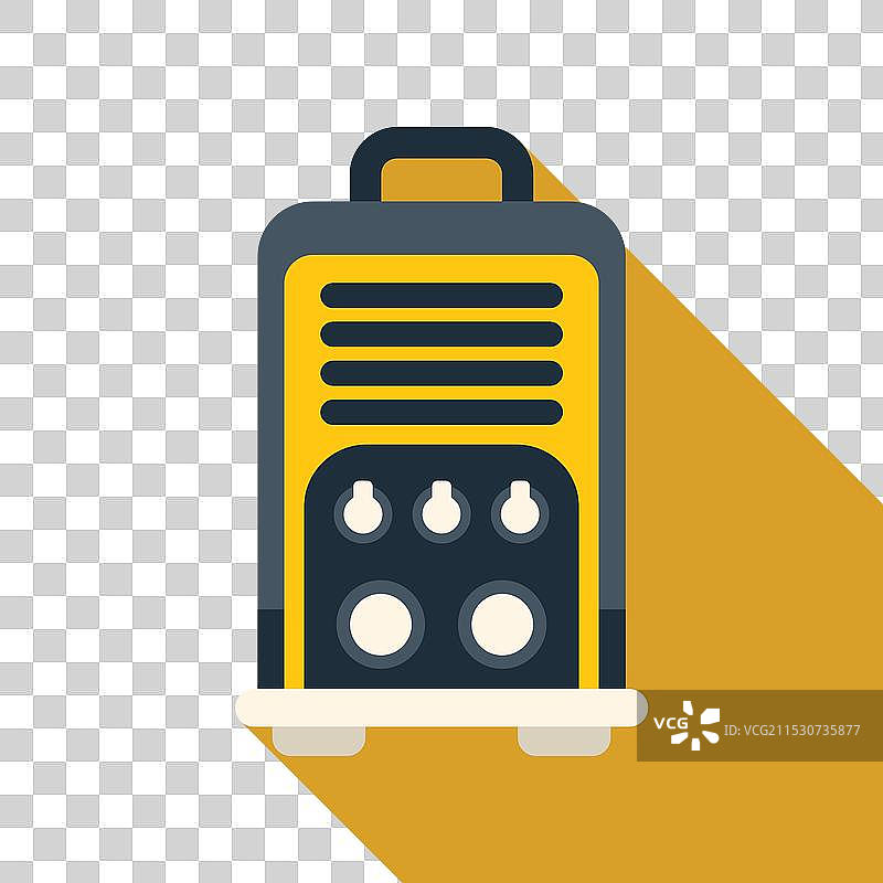 带长影子的逆变焊机图片素材