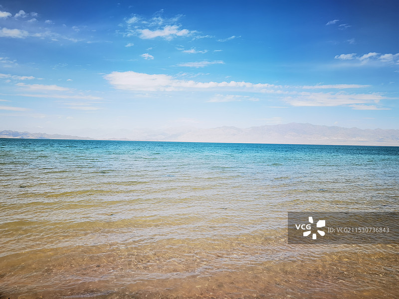 小柴旦湖图片素材