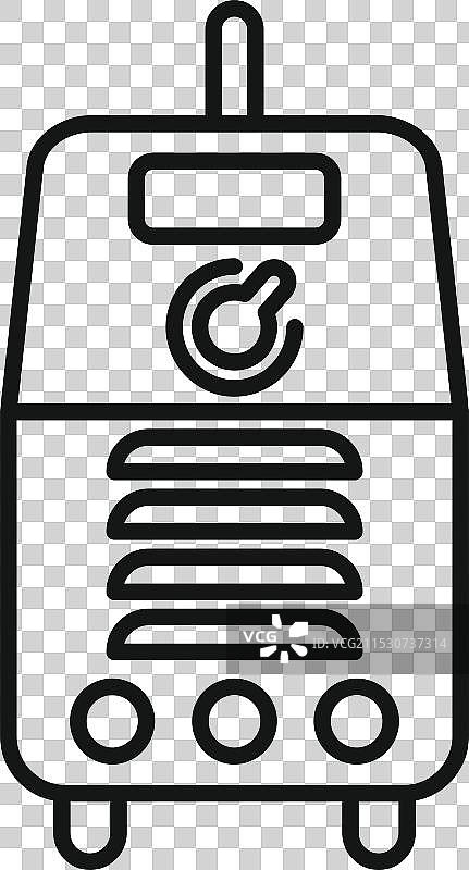 逆变焊机图标展示金属加工图片素材