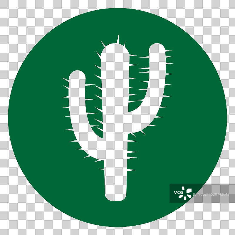 仙人掌图标标志设计图片素材