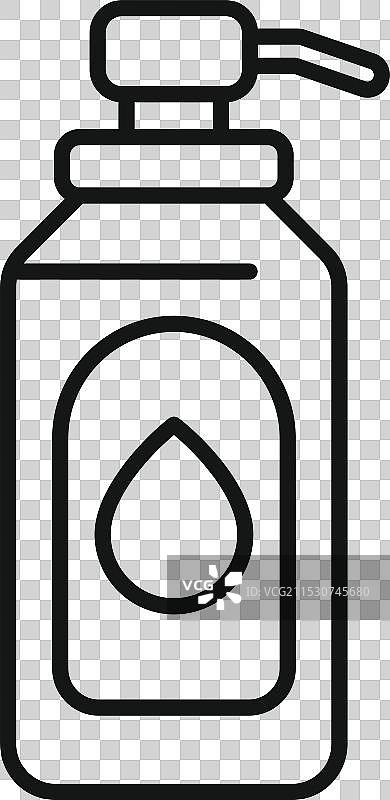 手洗和卫生用液体肥皂分配器图片素材