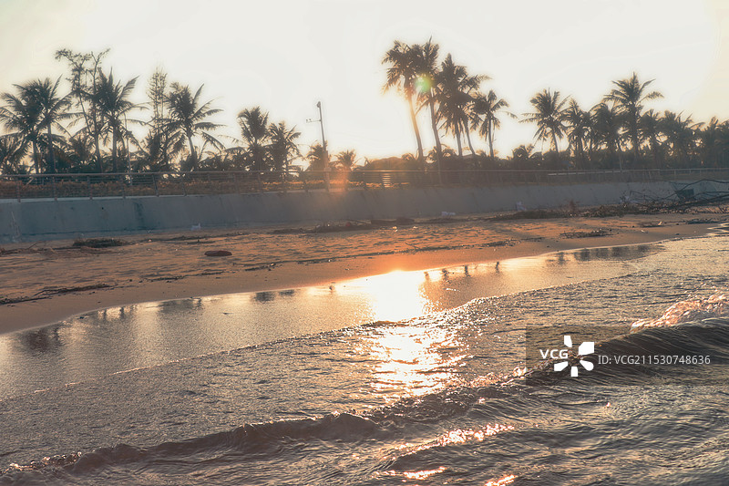 海口假日海滩旅游区图片素材