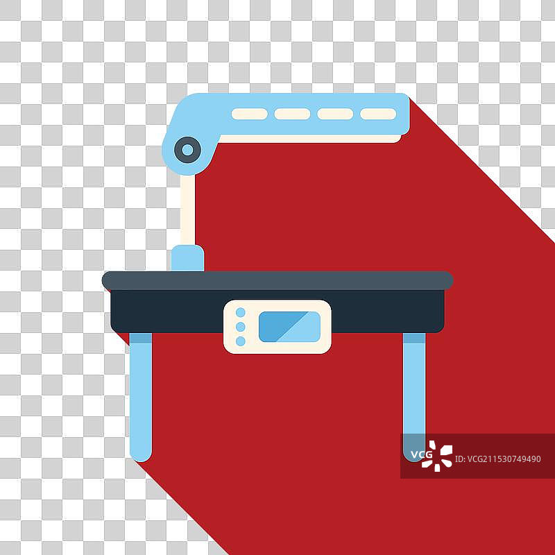 正在为手术准备的空手术台图片素材