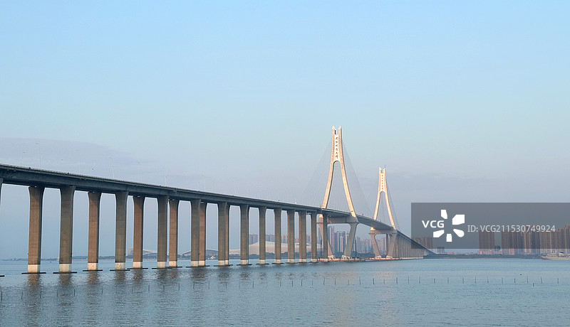 跨海大桥风光图片素材