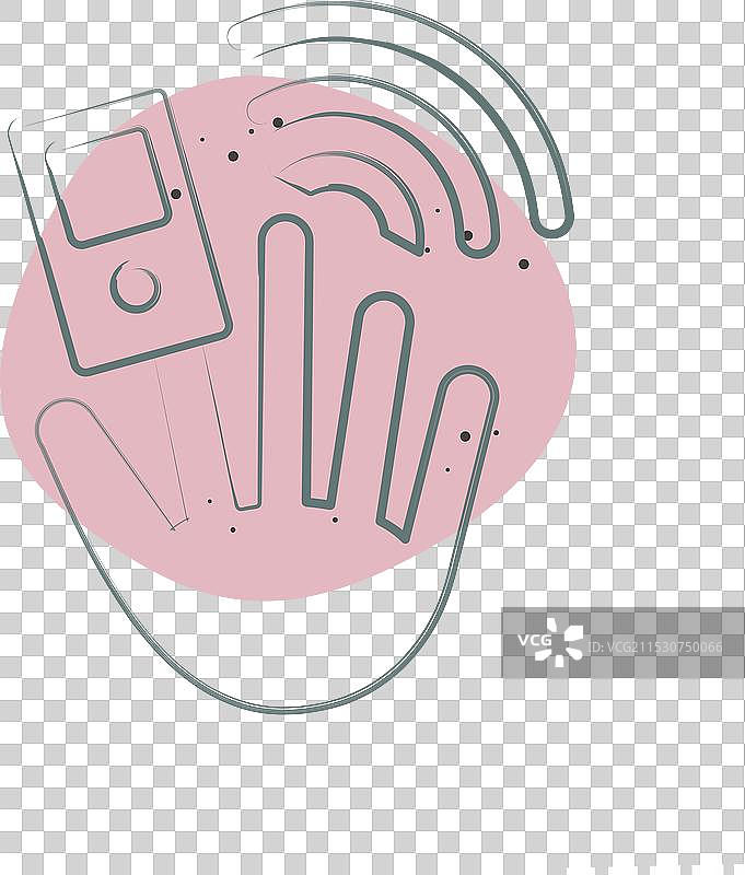 与智能家居符号相关的脉搏血氧仪图标图片素材