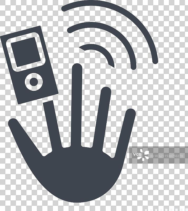 与智能家居符号相关的脉搏血氧仪图标图片素材