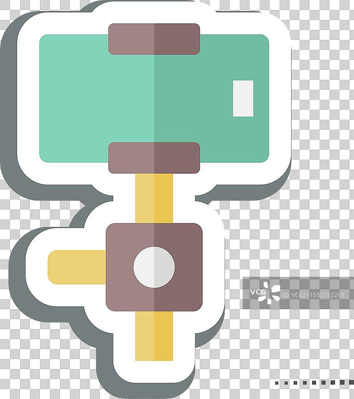 与智能家居相关的贴纸云台稳定器图片素材
