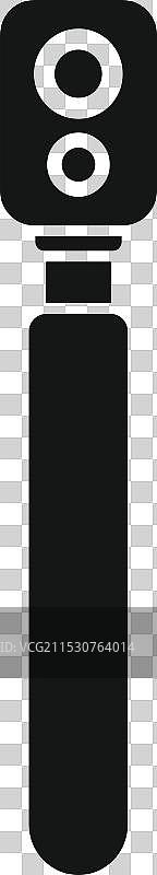 耳部检查用的医疗耳镜工具图标图片素材