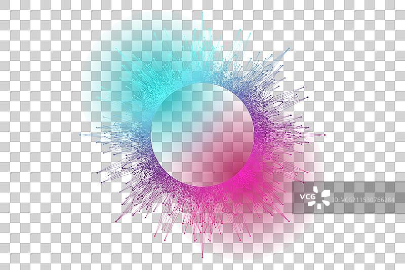 量子计算理念设计元素概念图片素材