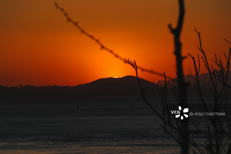 落日晚霞图片素材