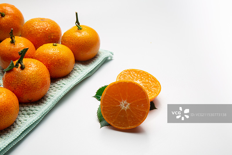 沙糖桔静物白底图 沙糖橘水果 桔子图片素材