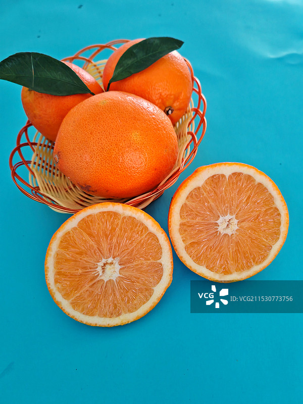 橙色的橙子图片素材