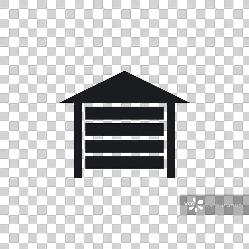 车库图标集 汽车停车符号 车辆维修图片素材