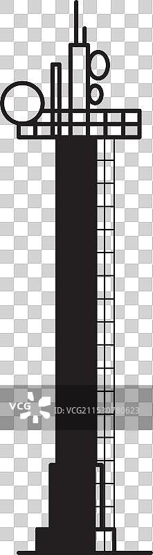 塔楼图标设计图片素材