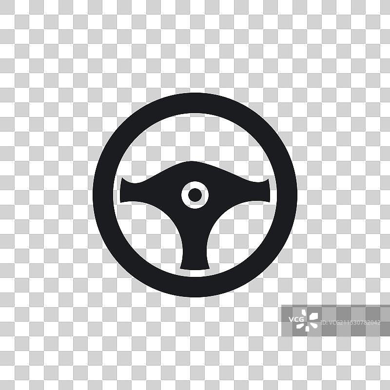 方向盘图标集（卡车或汽车）图片素材