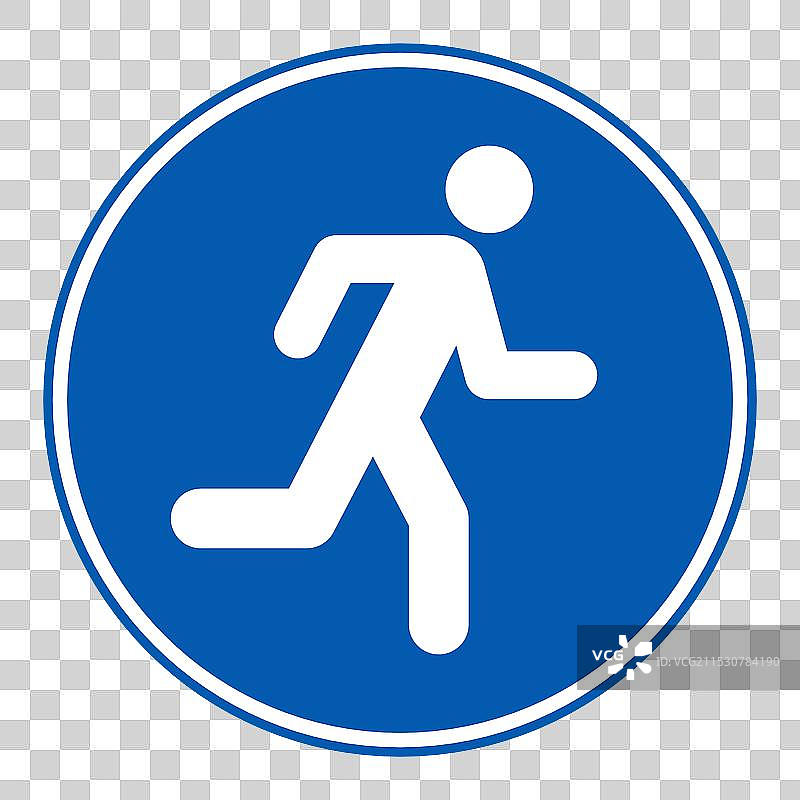 跑步者图标 运动员标志 跑步符号图片素材