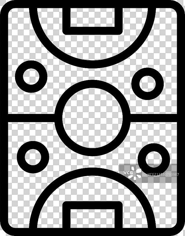 空气曲棍球图标设计图片素材