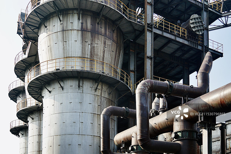 杭钢公园锅炉图片素材