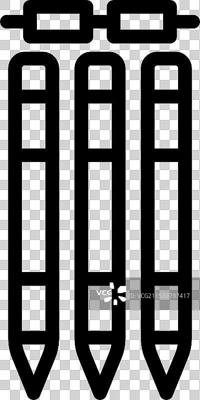 门柱图标设计图片素材