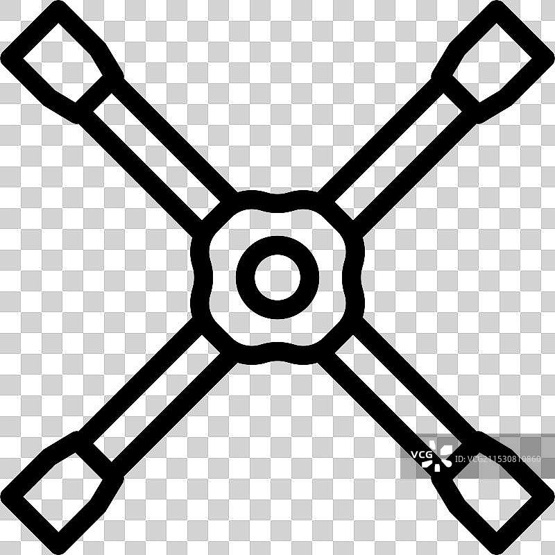 扳手图标设计图片素材