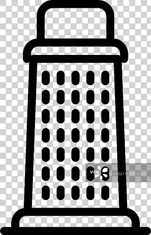 奶酪擦丝器图标设计图片素材