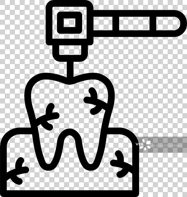 牙科钻头图标设计图片素材